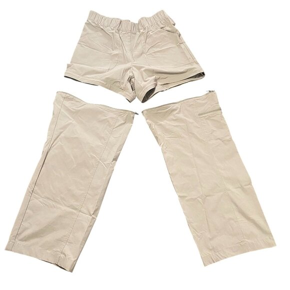 Avalanche Mens Convertible Pants Large Beige Nylon & Spandex Gorpcore, Fishing - Picture 1 of 6